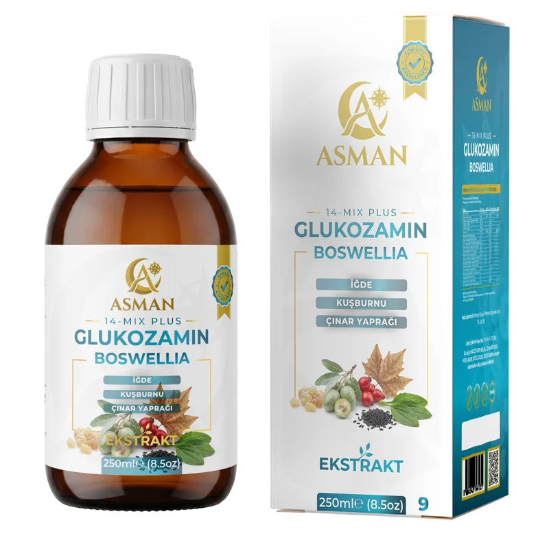 ASMAN GLUKOZAMİN Boswellia · 14-MIX PLUS
